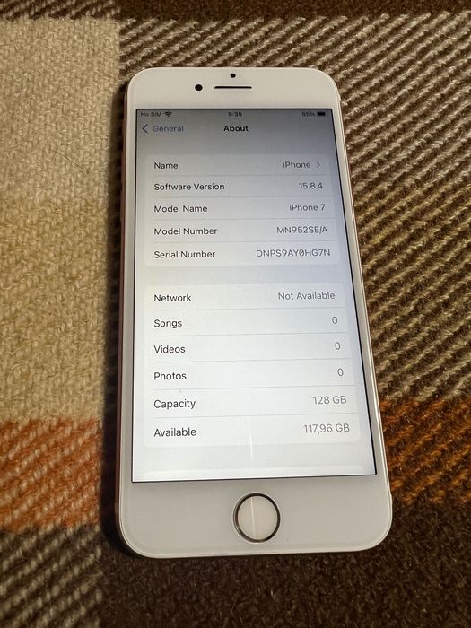 iPhone 7-128GB мод:А1778,Pink,зарядно