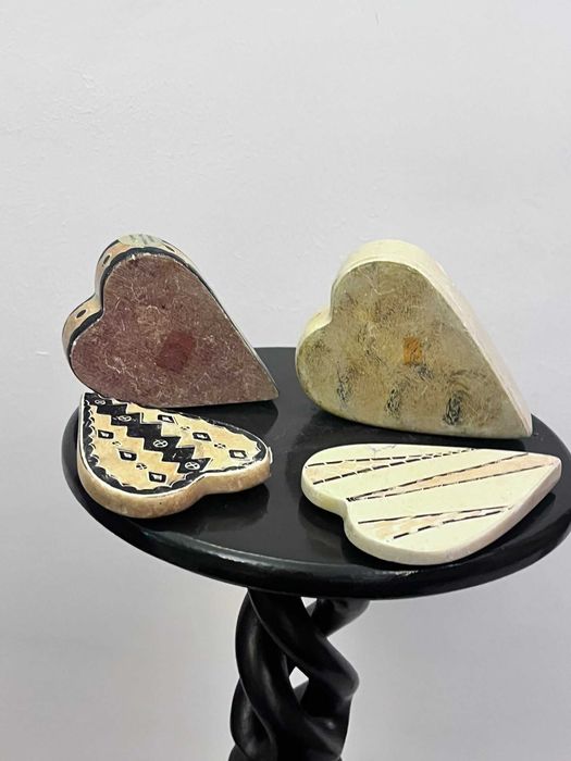 Set doua casete din granit vechi bibelou bibelouri ieftine