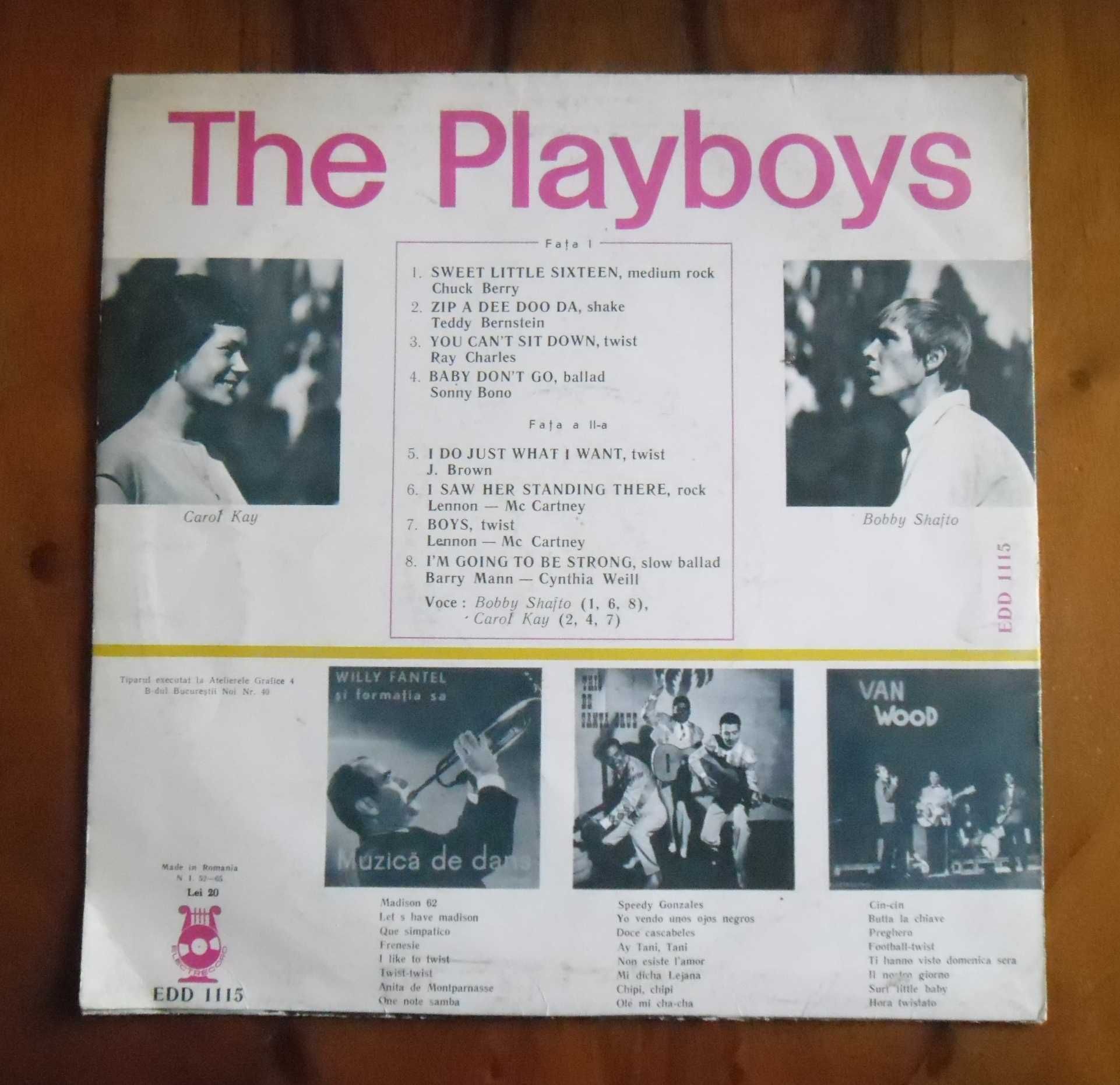 Disc vinil - the playboys