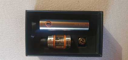 Tigara Electronica Smok Stick V8 silver + atomizor Augvape Merlin Mini