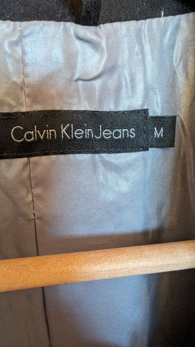 Sacou negru  barbati casual slim Calvin Klein marime S/M