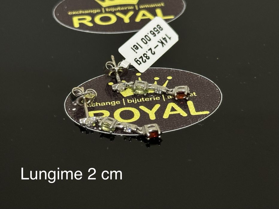 Bijuteria Royal: Cercei aur 14k/2.32 gr
