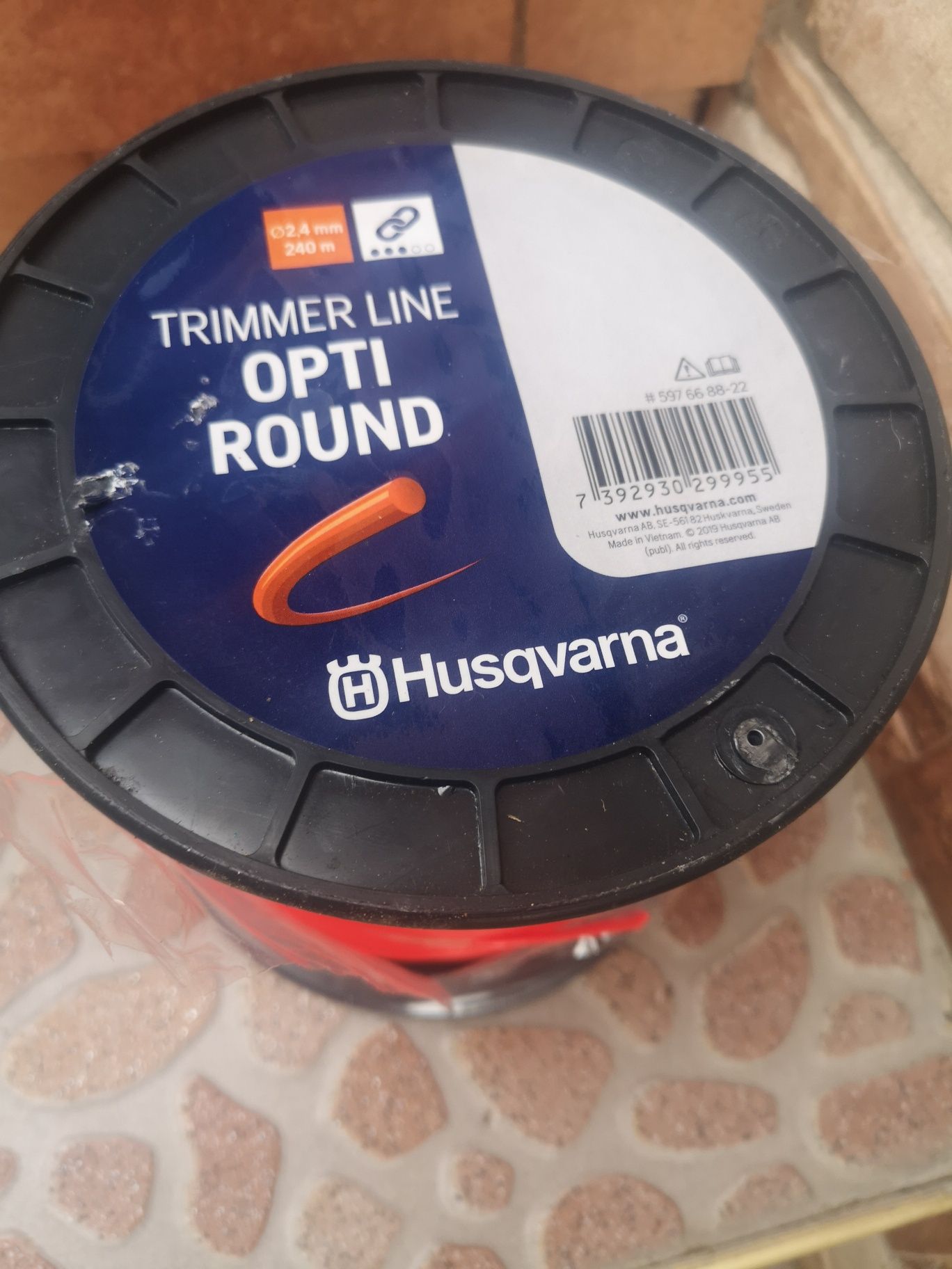 Husqvarna Корда за Тример 2.4mm 240.metra