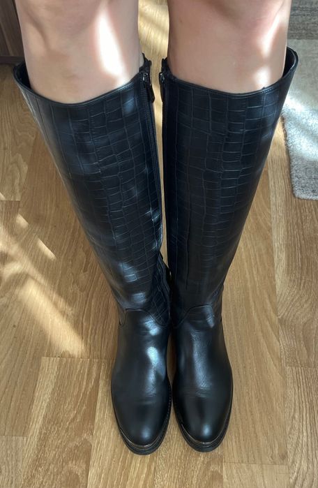 Кожени ботуши Sara Pen