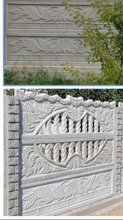 Garduri din placi beton