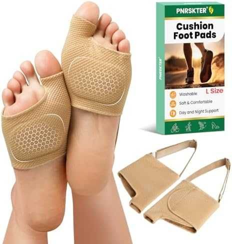 Нови Подложки за болки в ходилото с дишащ гел и стабилна опора за жени