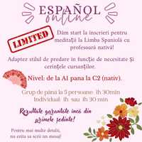 MEDITAȚII limba spaniola ONLINE