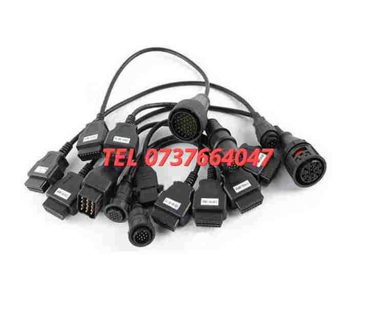 Set De 8 Cabluri Adaptoare Obd2 Autocom Delphi Camioane Dube