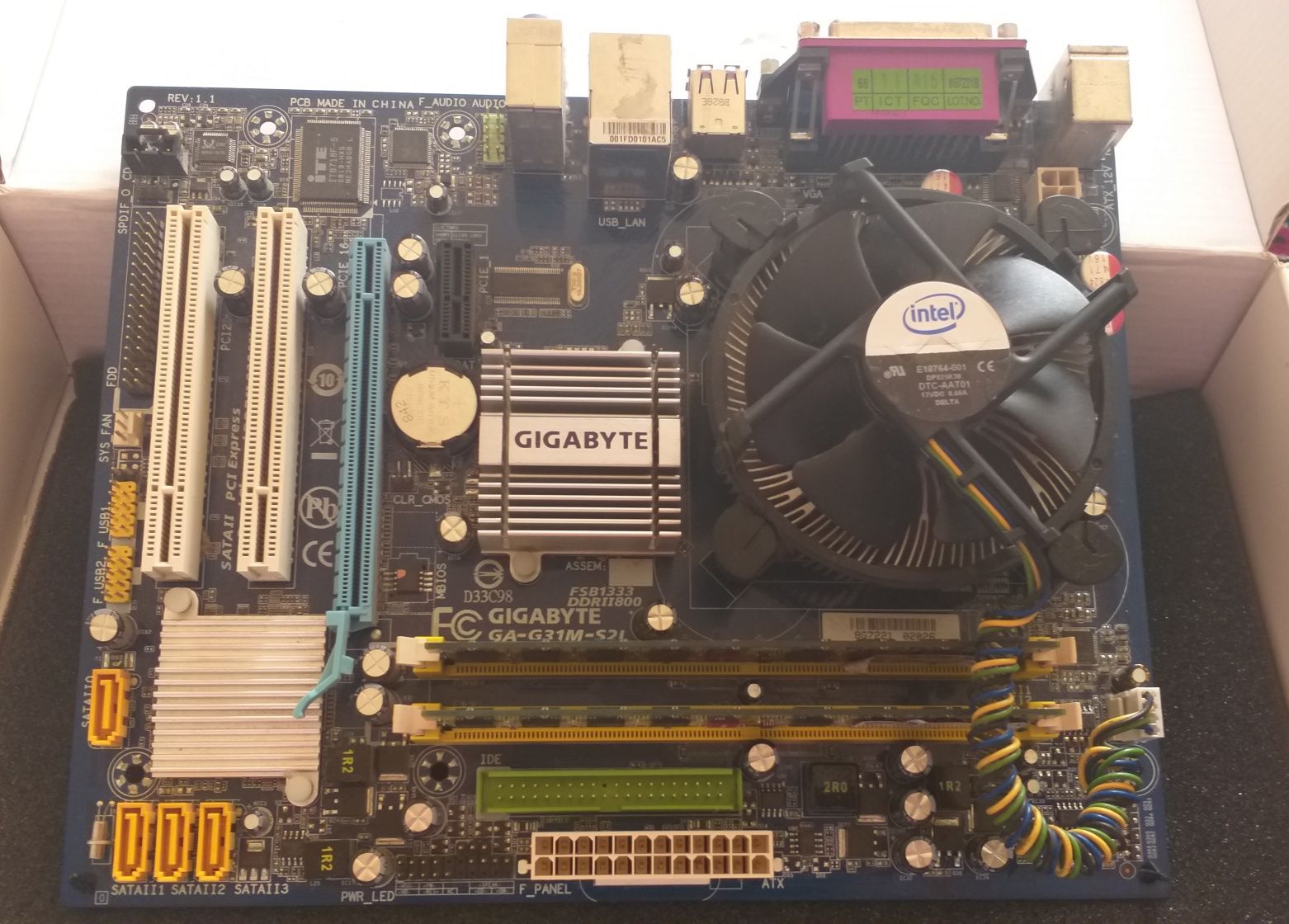 Placa de baza Gigabyte GA-G31M-S2L