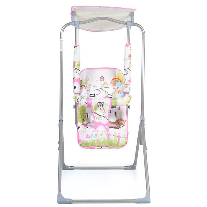 Градинска люлка със сенник FUNNY РОЗОВА