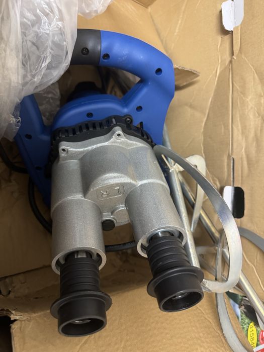 Mixer malaxor cu 2 tije scheppach