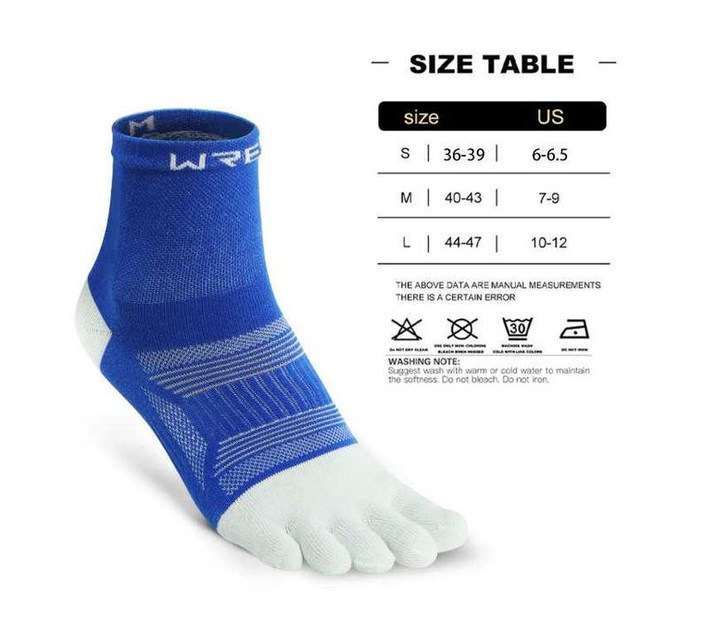 Спортни чорапи с пет пръста I WRELS