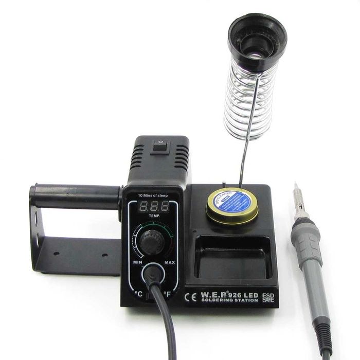 Станция за запояване WEP 926 LED, поялник, цифров дисплей, 75W