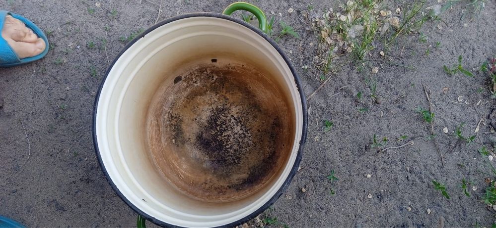 Эмалированная кастрюля