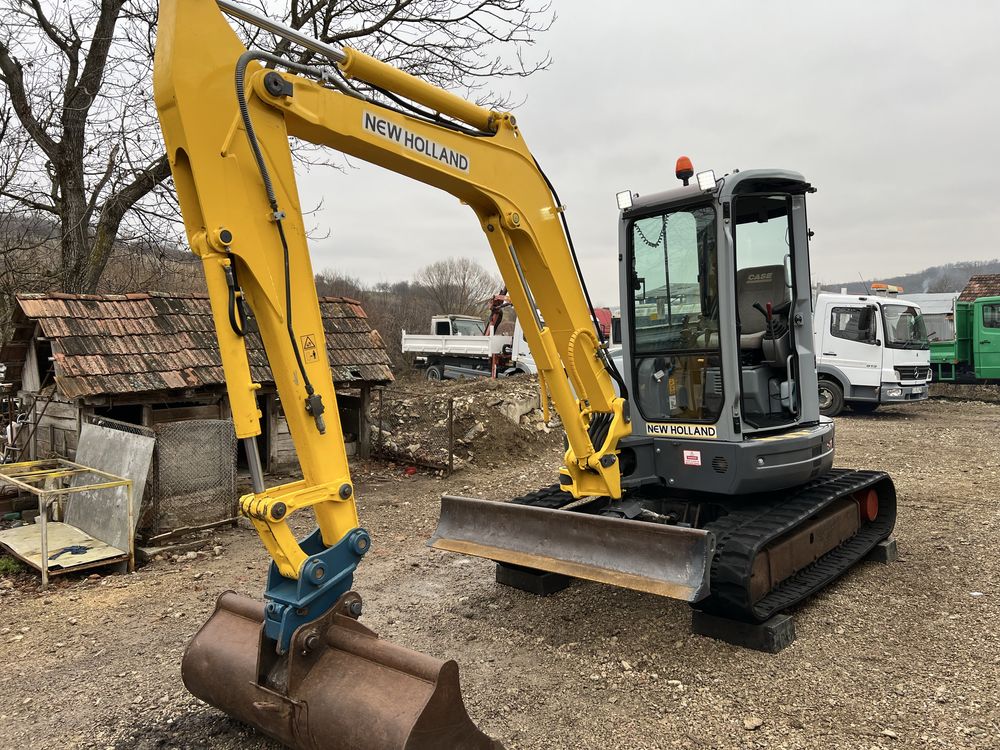 Miniexcavator New Holland E50,2SR an 2007