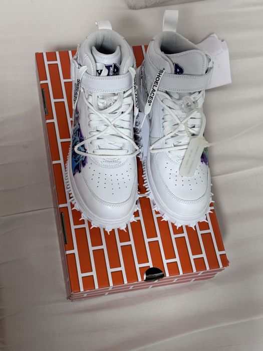 Nike Air force 1 mid off white grafitti