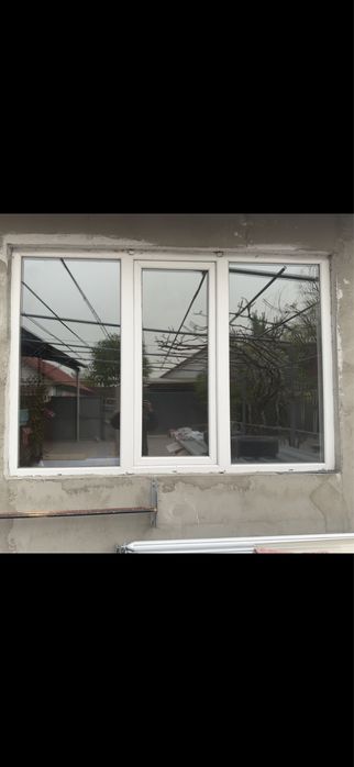 Пластиковое окно витражное