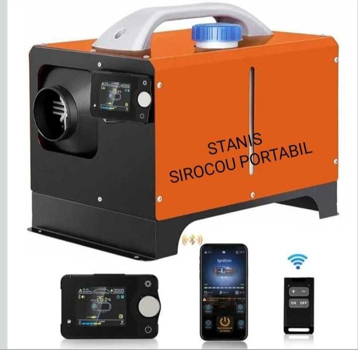 Webasto STANIS Sirocou Portabil 12V 8kw încălzitor auto portabil Vevor