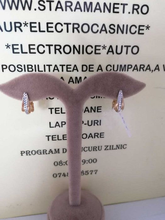 cercei aur 14k (m2) star amanet