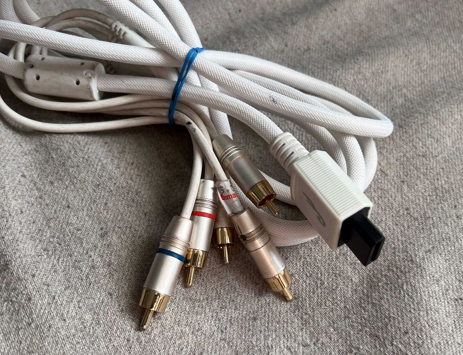 Cablu component premium Nintendo Wii  – conector RCA de calitate