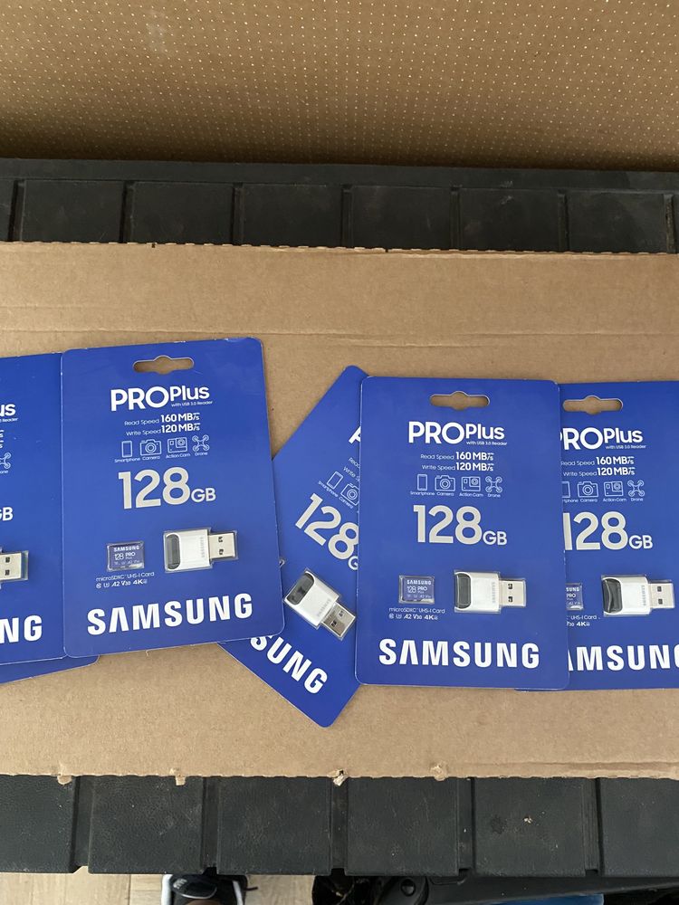 Samsung PRO Plus microSDXC 128GB UHS-I/U3/A2/C10 (MB-MD128KB/WW).