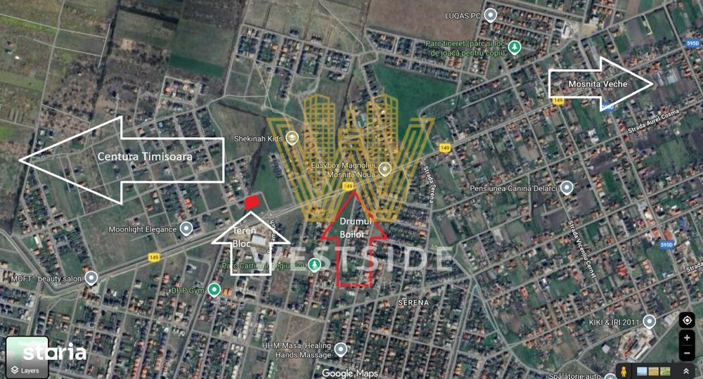 Teren de bloc, cu autorizatie