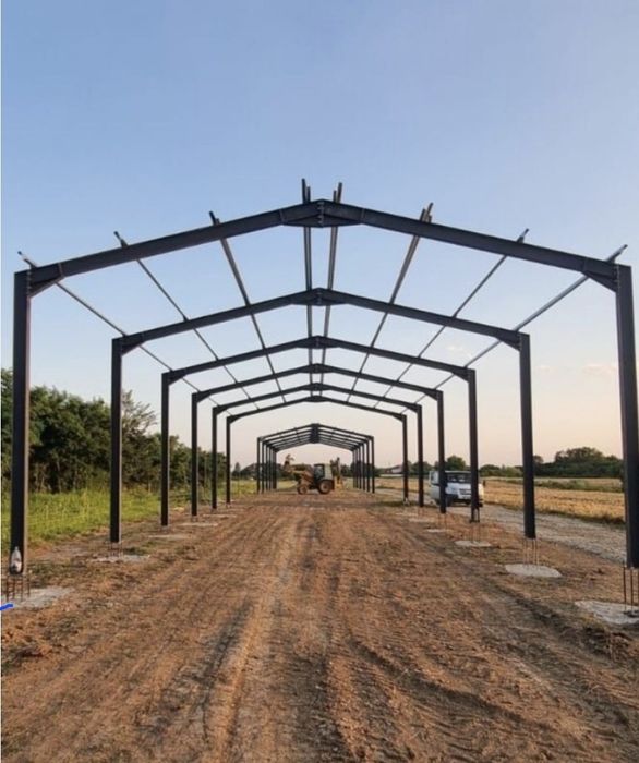 Vand structura metal din stoc 7x12x4m