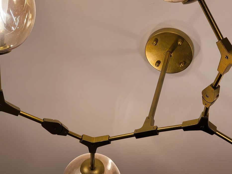 Lustra spider 8 becuri Edisson living