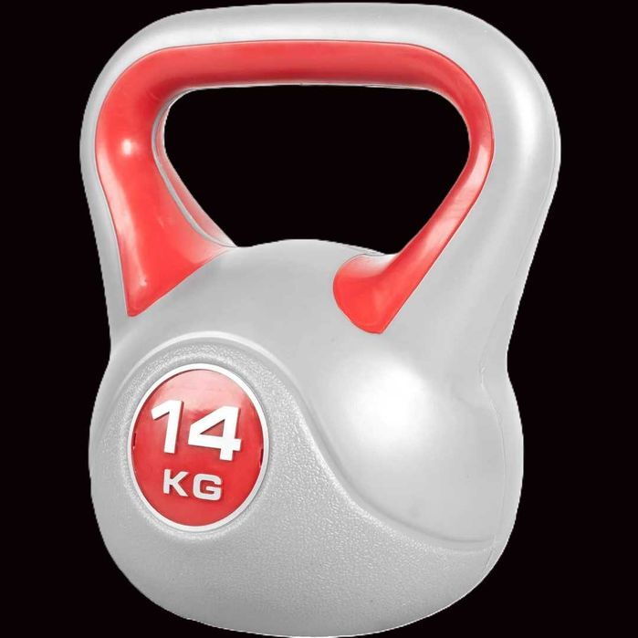 Kettlebell Stylish umplut cu ciment 14 KG