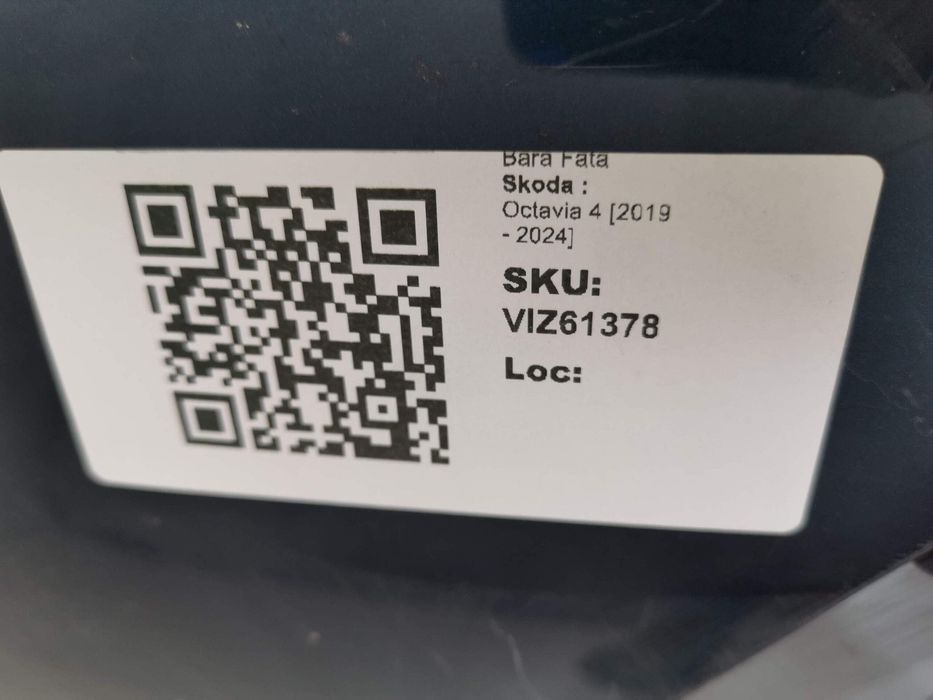 Предна броня Шкода Октавия 4 / Skoda Octavia 4 [ - ] Оригинална, в доб