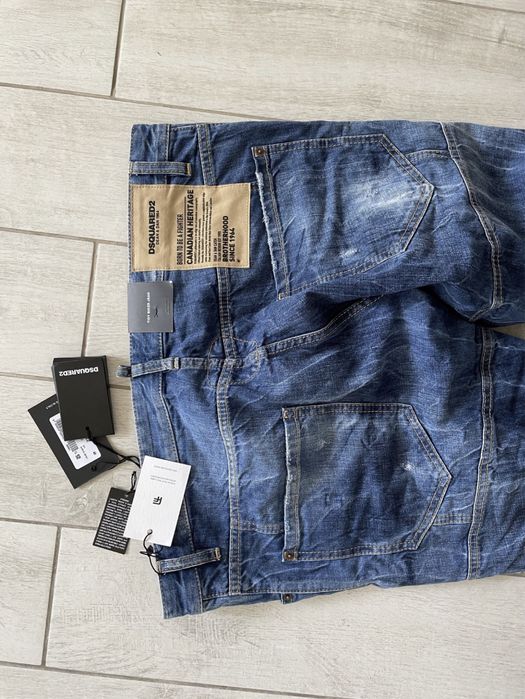 Blugi Jeans Dsquared Tidy Biker 52