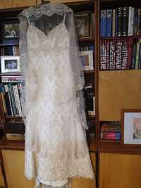 Vand o rochie de mireasa superba, in stil vintage, brand WHITE LADY