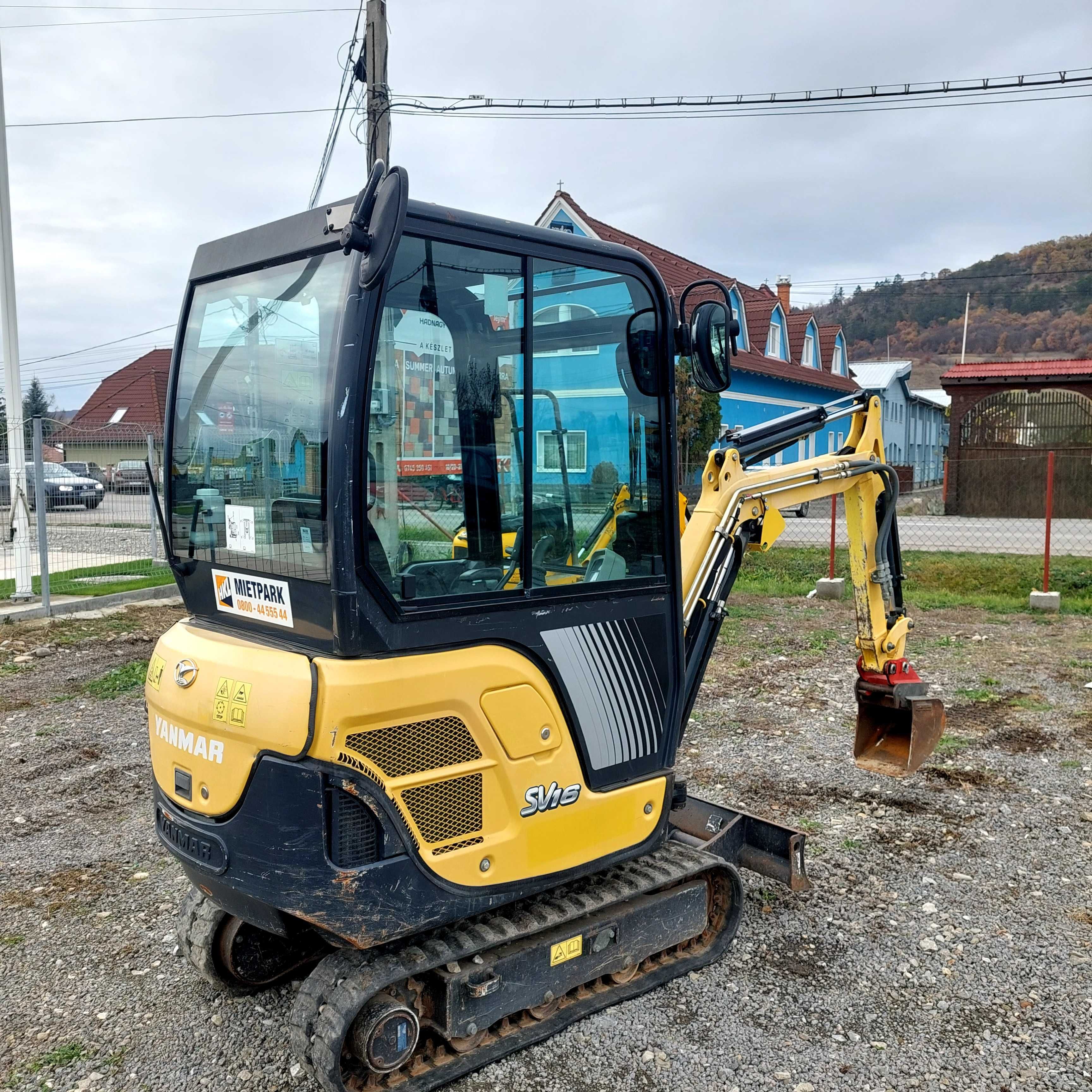 Yanmar SV 16 ,2016 ,600 ora