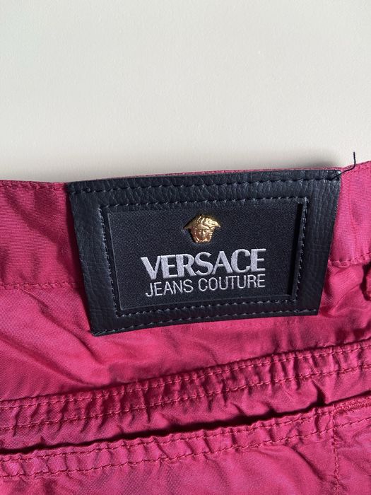Blugi roz Versace