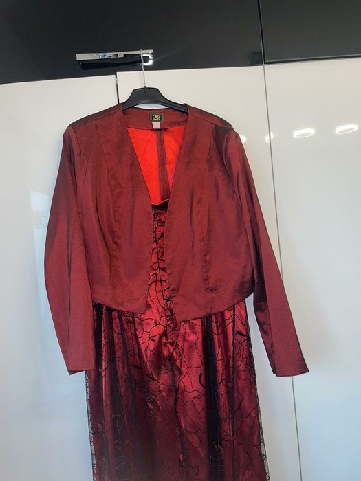 Rochie roșie elegantă de seară