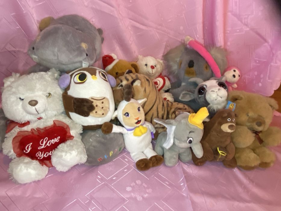 Плюшени играчки.