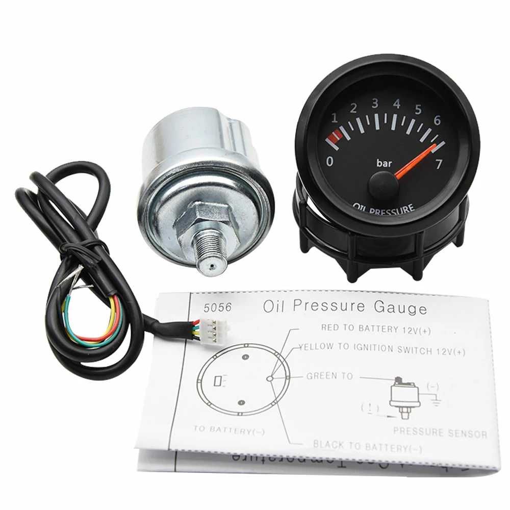 INDICATOR ceas MANOMETRU presiune ULEI motor tractor electronic