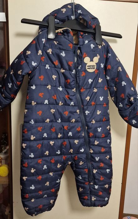 Combinezon baietel mickey marimea 80
