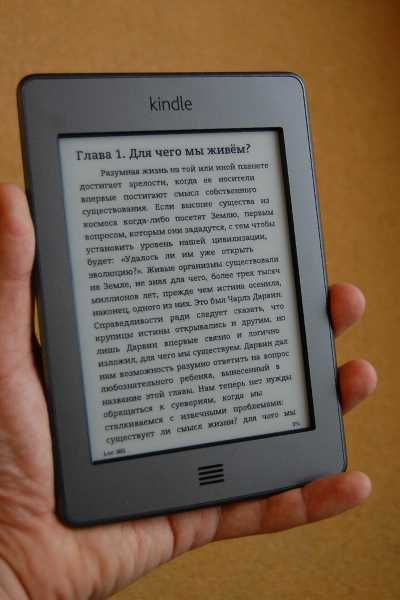 Электронная книга Kindle Touch от Amazon