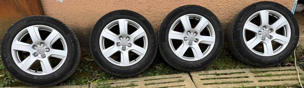 Vand jante Audi cu cauciuc vara Michelin 225/ 55 R17