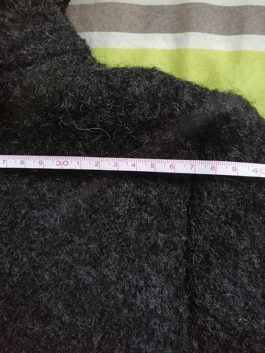 Palton lână negru 36/S