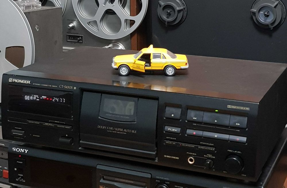 Casetofon Deck Stereo Vintage PIONEER CT 430S BLACK (Made in Japan)