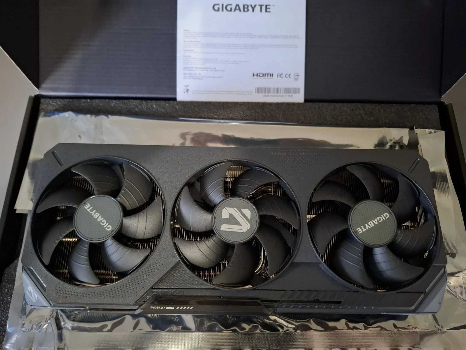НОВА ! Видео Карта GIGABYTE Radeon RX 9070 XT Gaming OC 16G