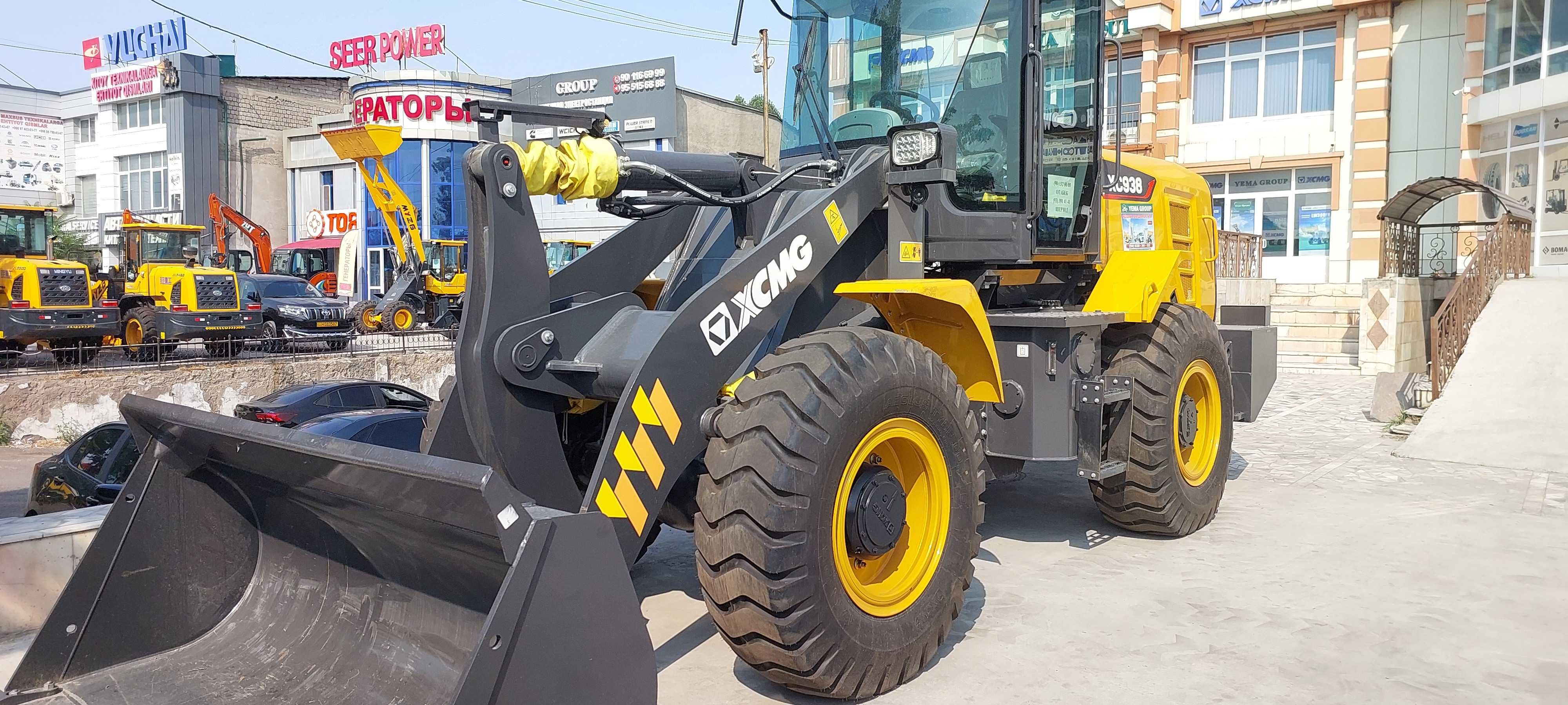 на складе ндс Погрузчик  2,1  кубовый   XCMG XC938 джойстик