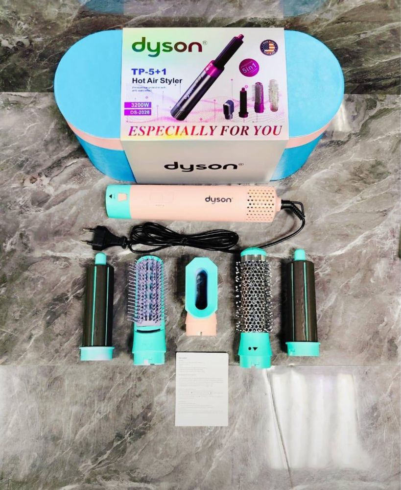 Стайлер Дайсон 5в1, Dyson Styler в коробках, Дайсон для девушек