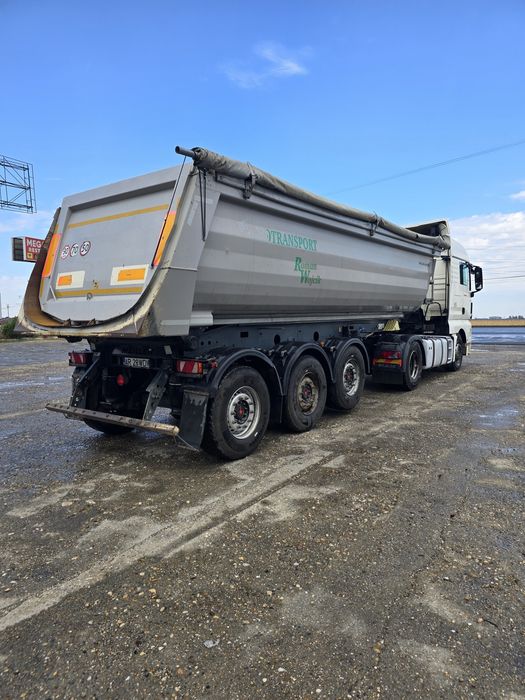 Man TGX 18.440 si semiremorca MEILLER  28M³