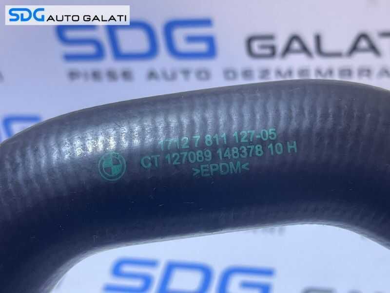 Furtun Conducta Radiator Apa BMW Seria 3 F30 F31 318 320 325 2.0 D N47 2011 - 2019 Cod 7811127 1712781112705