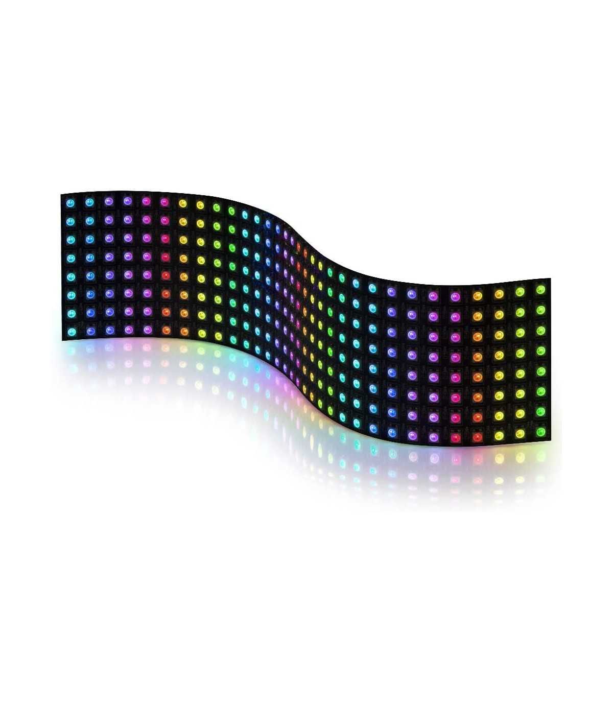 Matrix Flexibila 256LED 8x32 pixeli WS2812B NeoPixel Neoled