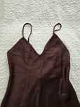 Rochie lunga din satin