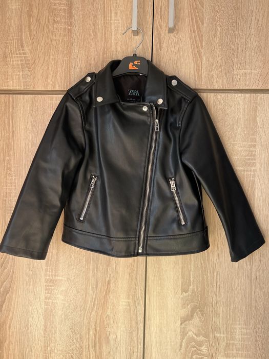 Geaca Piele Zara Baieti -Marimea 4-5 ani